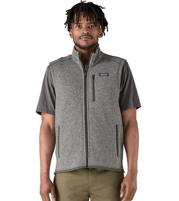 Patagonia Other - Patagonia Men’s Small Gray Better Sweater Fleece Vest Full Zip Workwear Travel